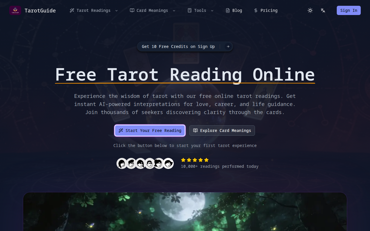 TarotGuide screenshot